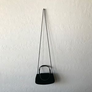 BLACK AND CRYSTAL PURSE! SUPER ADORABLE! NWOT!
